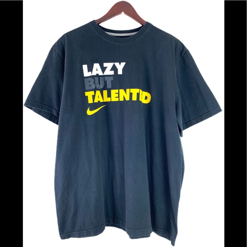 ❌ Sold Nike Lazy But Talented Tee 2XL